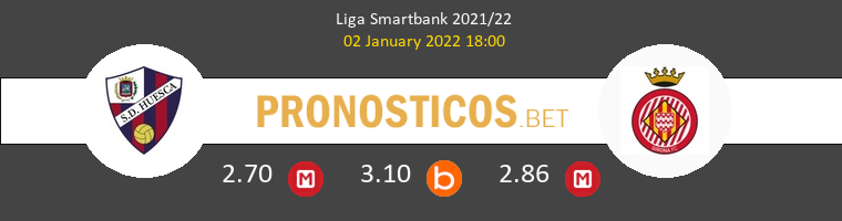 Huesca vs Girona Pronostico (2 Ene 2022) 1