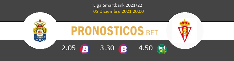 Las Palmas vs Real Sporting Pronostico (5 Dic 2021) 1