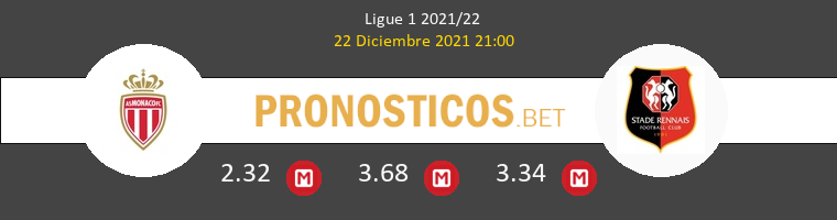 Monaco vs Stade Rennais Pronostico (22 Dic 2021) 1