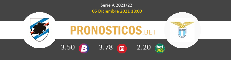 Sampdoria vs Lazio Pronostico (5 Dic 2021) 1