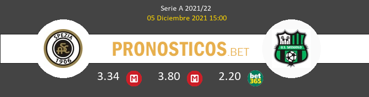 Spezia vs Sassuolo Pronostico (5 Dic 2021) 1
