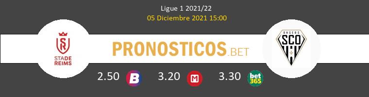 Reims vs Angers SCO Pronostico (5 Dic 2021) 1