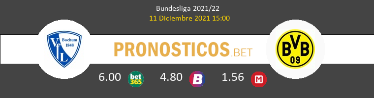 VfL Bochum vs Borussia Pronostico (11 Dic 2021) 1