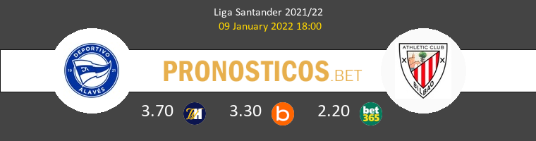Alavés vs Athletic Pronostico (9 Ene 2022) 1