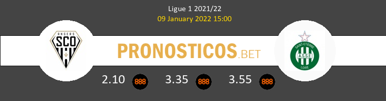 Angers SCO vs SaintvÉtienne Pronostico (9 Ene 2022) 1