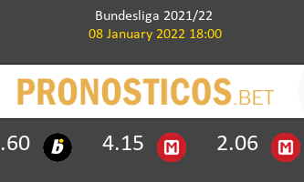 Eintracht Frankfurt vs Borussia Pronostico (8 Ene 2022) 1