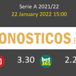 Génova vs Udinese Pronostico (22 Ene 2022) 2