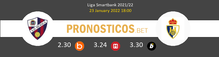 Huesca vs Ponferradina Pronostico (23 Ene 2022) 1