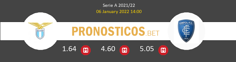 Lazio vs Empoli Pronostico (6 Ene 2022) 1