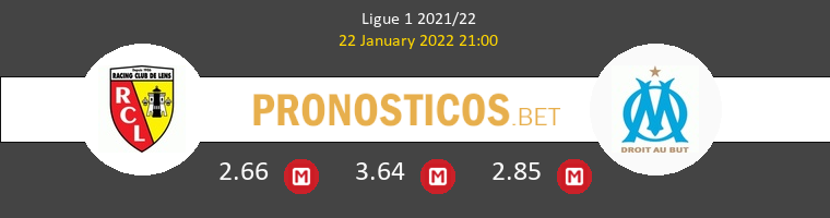 Lens vs Olympique Marseille Pronostico (22 Ene 2022) 1