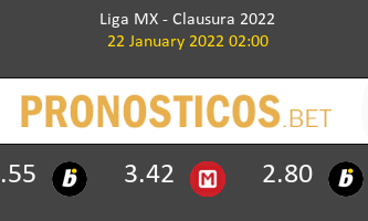 Mazatlán vs Toluca Pronostico (22 Ene 2022) 3