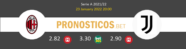 AC Milan vs Juventus Pronostico (23 Ene 2022) 1