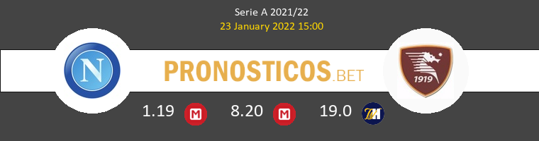 Napoles vs Salernitana Pronostico (23 Ene 2022) 1