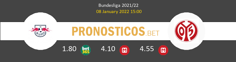 RB Leipzig vs Mainz 05 Pronostico (8 Ene 2022) 1