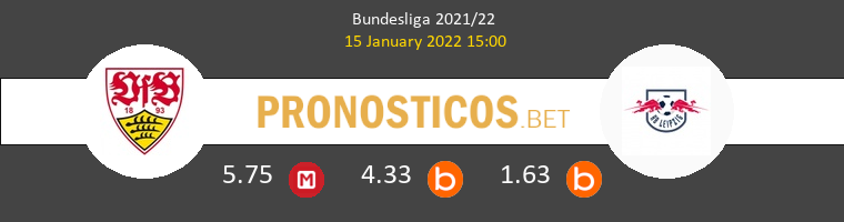 Stuttgart vs RB Leipzig Pronostico (15 Ene 2022) 1