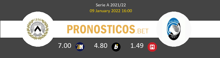 Udinese vs Atalanta Pronostico (9 Ene 2022) 1