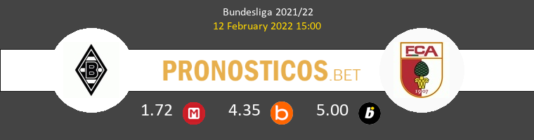 B. Mönchengladbach vs FC Augsburg Pronostico (12 Feb 2022) 1