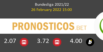 B. Mönchengladbach vs Wolfsburg Pronostico (26 Feb 2022) 6