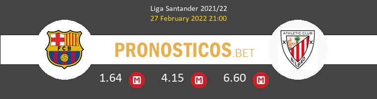 Barcelona vs Athletic Pronostico (27 Feb 2022) 1