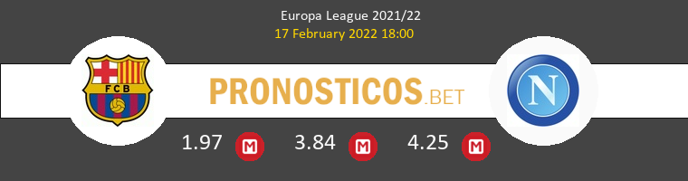 Barcelona vs Napoles Pronostico (17 Feb 2022) 1