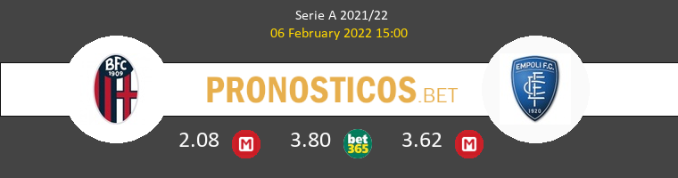 Bologna vs Empoli Pronostico (6 Feb 2022) 1