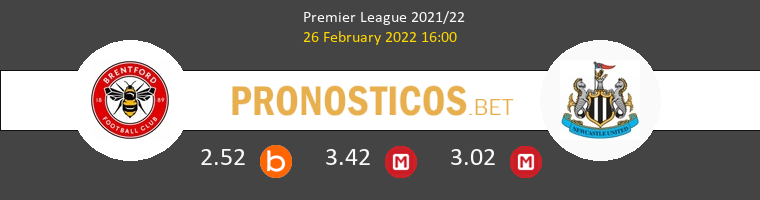 Brentford vs Newcastle Pronostico (26 Feb 2022) 1