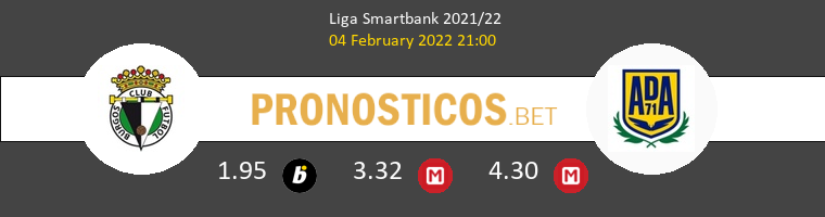 Burgos vs Alcorcón Pronostico (4 Feb 2022) 1