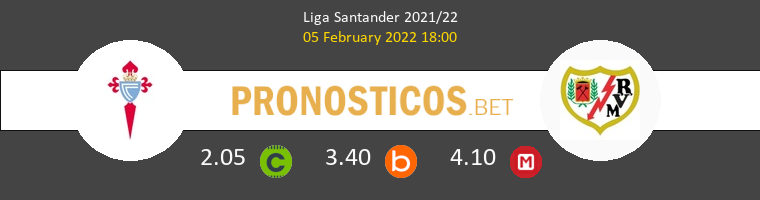 Celta vs Rayo Vallecano Pronostico (5 Feb 2022) 1