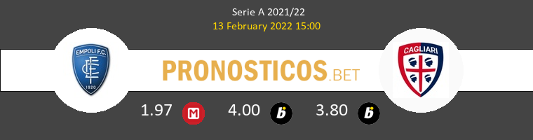 Empoli vs Cagliari Pronostico (13 Feb 2022) 1