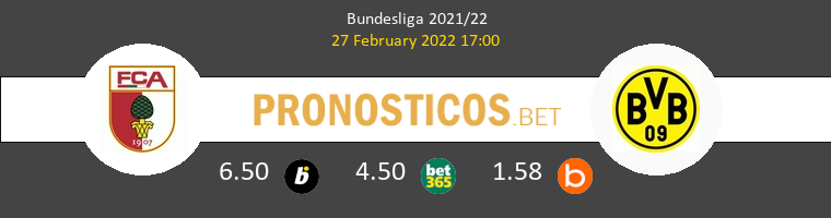 FC Augsburgo vs Dortmund Pronostico (27 Feb 2022) 1