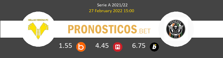 Hellas Verona vs Venezia Pronostico (27 Feb 2022) 1