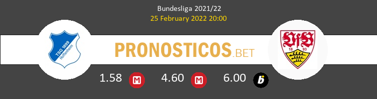 Hoffenheim vs Stuttgart Pronostico (25 Feb 2022) 1