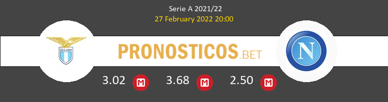 Lazio vs Napoles Pronostico (27 Feb 2022) 1