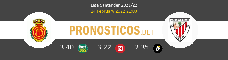 Mallorca vs Athletic de Bilbao Pronostico (14 Feb 2022) 1