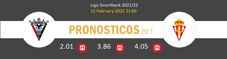 Mirandés vs Real Sporting Pronostico (12 Feb 2022) 1