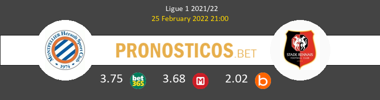 Montpellier vs Stade Rennais Pronostico (25 Feb 2022) 1