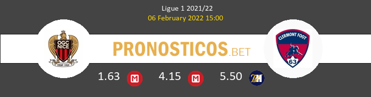 Niza vs Clermont Pronostico (6 Feb 2022) 1