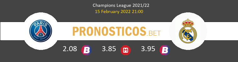 PSG vs Real Madrid Pronostico (15 Feb 2022) 1