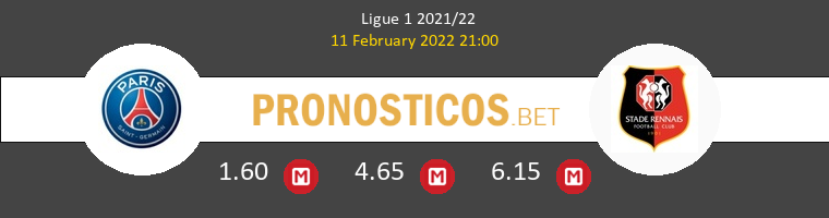 PSG vs Stade Rennais Pronostico (11 Feb 2022) 1