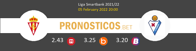 Real Sporting vs Eibar Pronostico (5 Feb 2022) 1