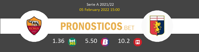 Roma vs Genoa Pronostico (5 Feb 2022) 1