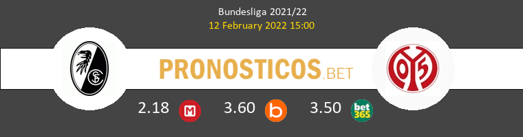 SC Freiburg vs Mainz 05 Pronostico (12 Feb 2022) 1