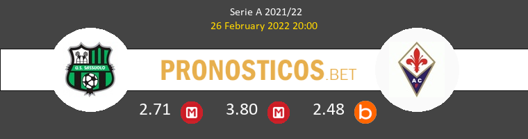 Sassuolo vs Fiorentina Pronostico (26 Feb 2022) 1