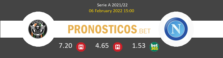 Venezia vs Napoli Pronostico (6 Feb 2022) 1
