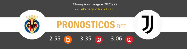 Villarreal vs Juventus Pronostico (22 Feb 2022) 1