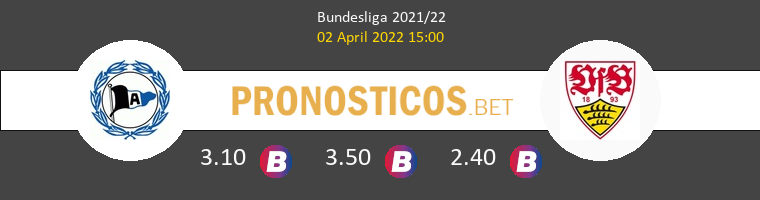 Arminia Bielefeld vs Stuttgart Pronostico (2 Abr 2022) 1