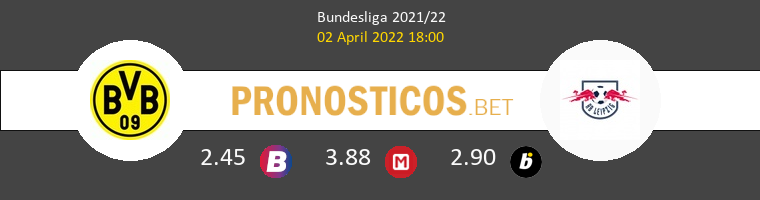 Dortmund vs RB Leipzig Pronostico (2 Abr 2022) 1