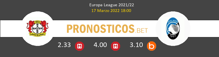 Leverkusen vs Atalanta Pronostico (17 Mar 2022) 1