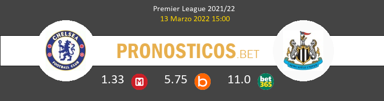 Chelsea vs Newcastle Pronostico (13 Mar 2022) 1