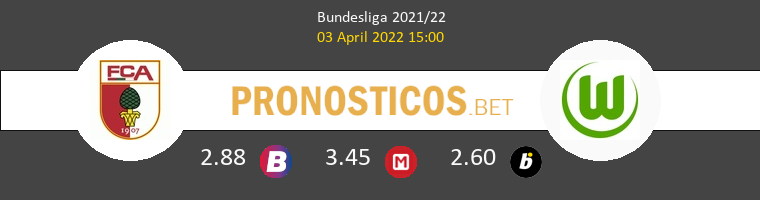 FC Augsburg vs Wolfsburgo Pronostico (3 Abr 2022) 1